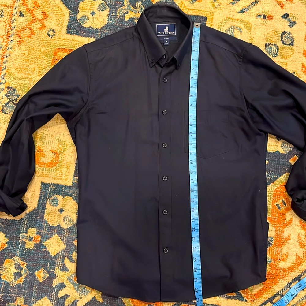 Wool and Prince Medium 170 slim fit button-down